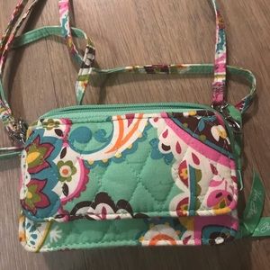 Vera Bradley small crossbody. Used once.